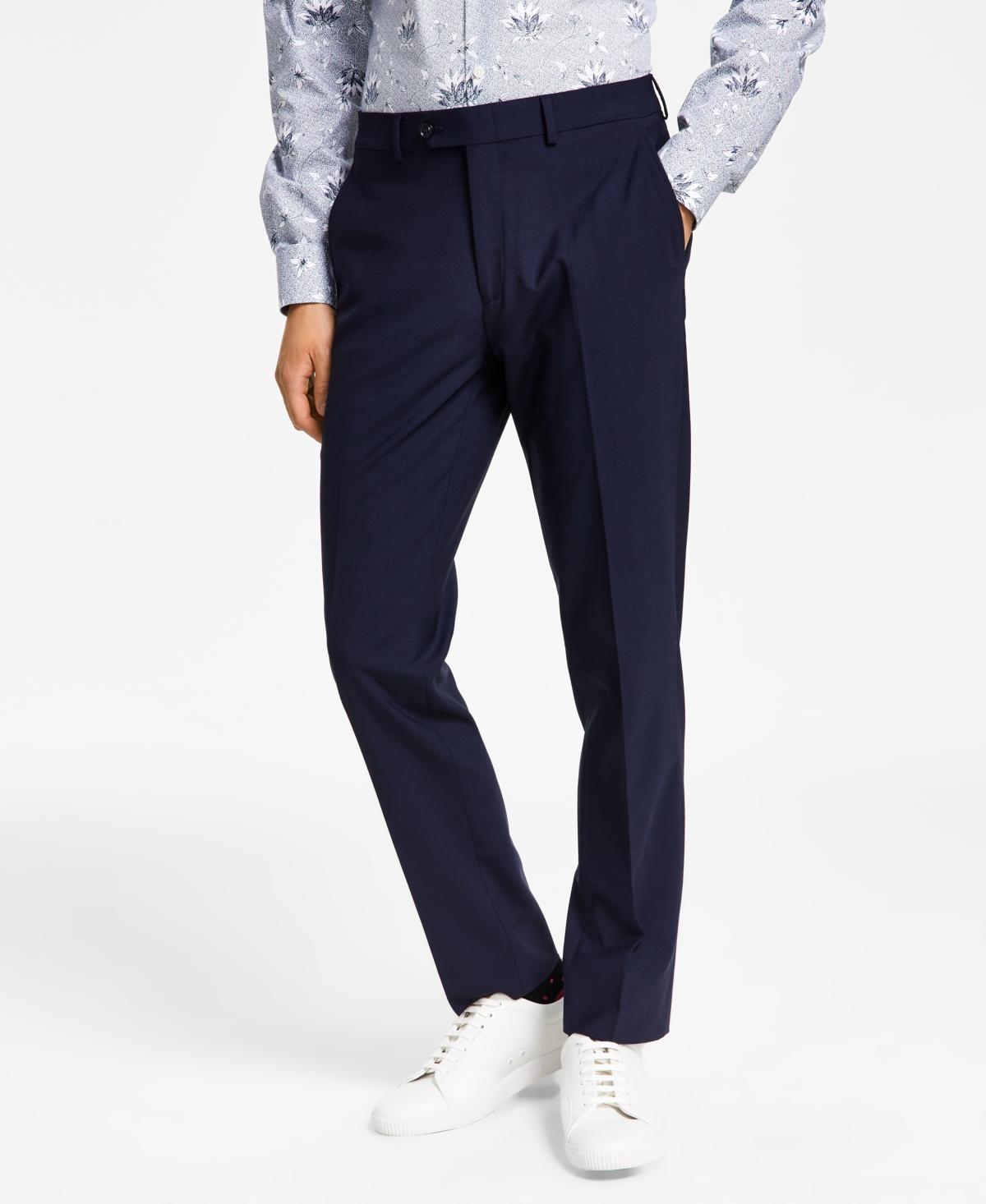 Bar Iii Mens Slim-Fit Wool Suit Pants, Created for Macys Product Image