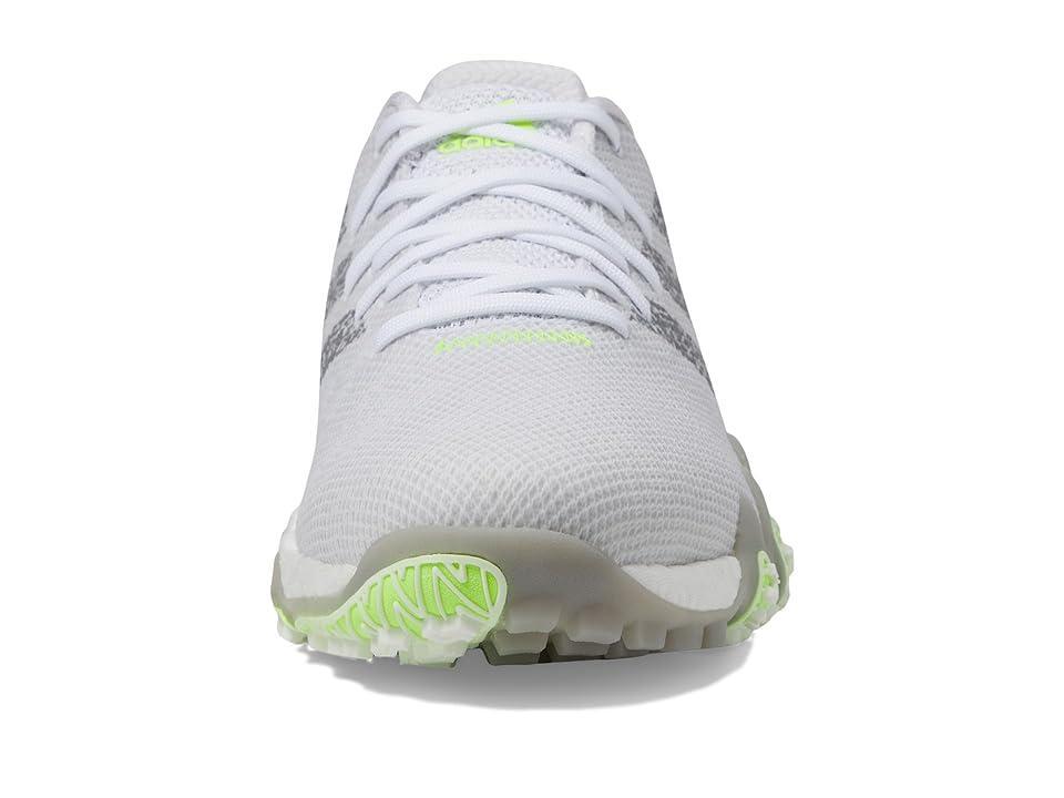 adidas Golf CODECHAOS 22 Spikeless Golf Shoe (Footwear White/Grey Three/Lucid Lemon) Men's Shoes Product Image