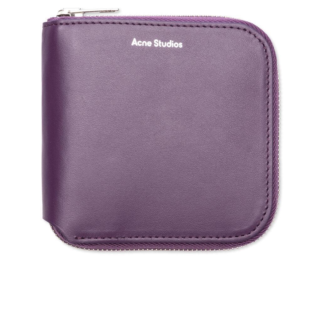 Zipped Wallet - Violet Purple Male Product Image