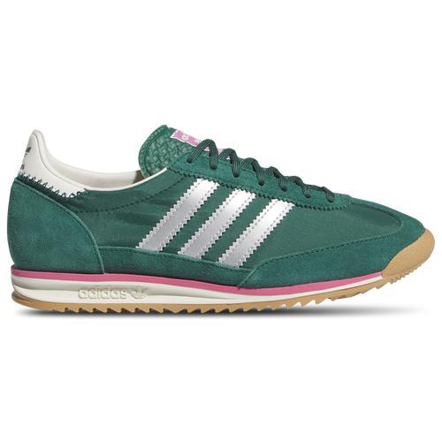 adidas Originals SL 72 - Womens Preloved Green/Silver Metallic/Collegiate Green product image