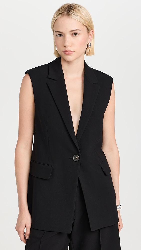 Vince Sleevless Blazer | Shopbop Product Image