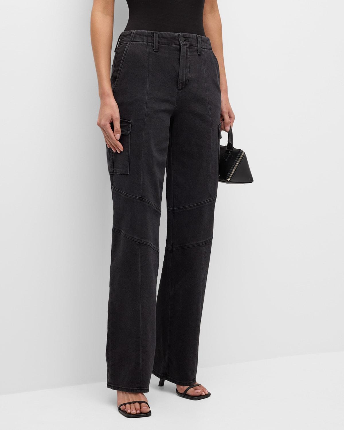 Womens Brooklyn High-Rise Utility Jeans Product Image