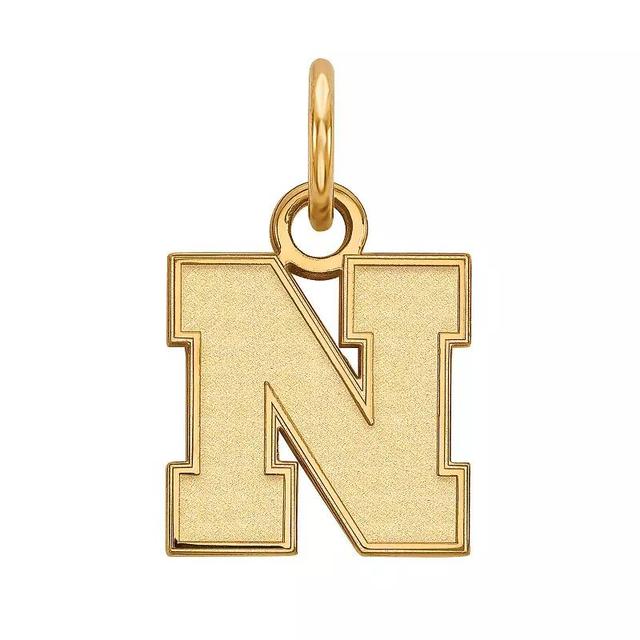 LogoArt 10K Gold Nebraska Cornhuskers Pendant, Womens 10k Yellow Gold Product Image