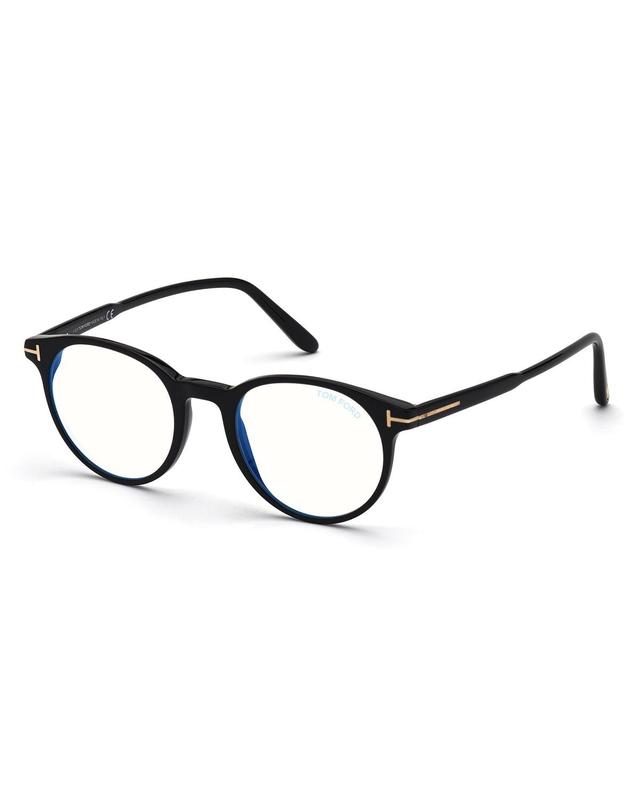 Mens Ft5695 49 mm Blue-Block Optical Frames Product Image