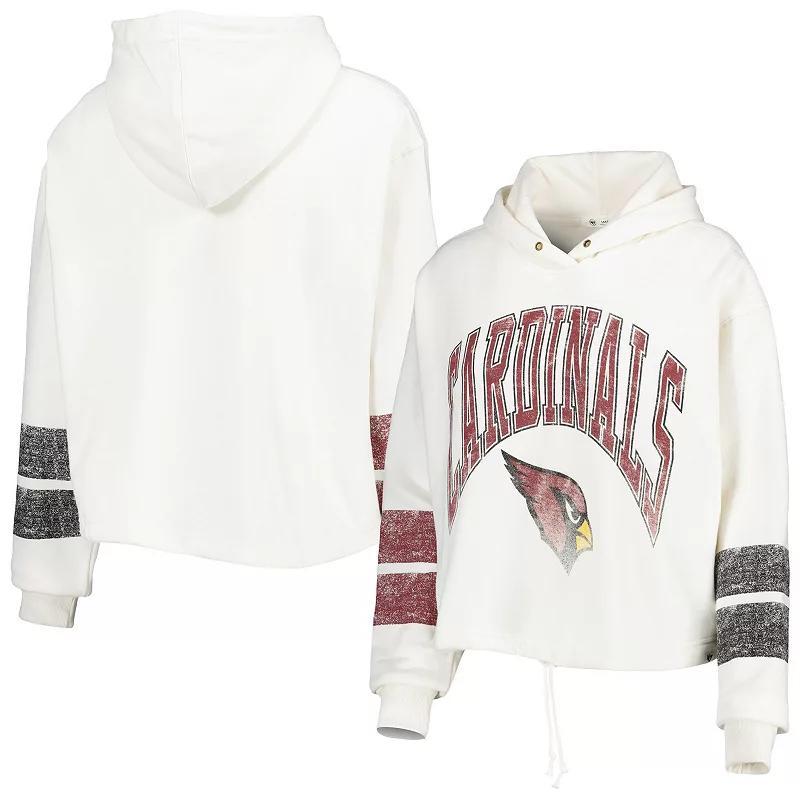 Womens 47 Oatmeal Arizona Cardinals Harper Pullover Hoodie Product Image