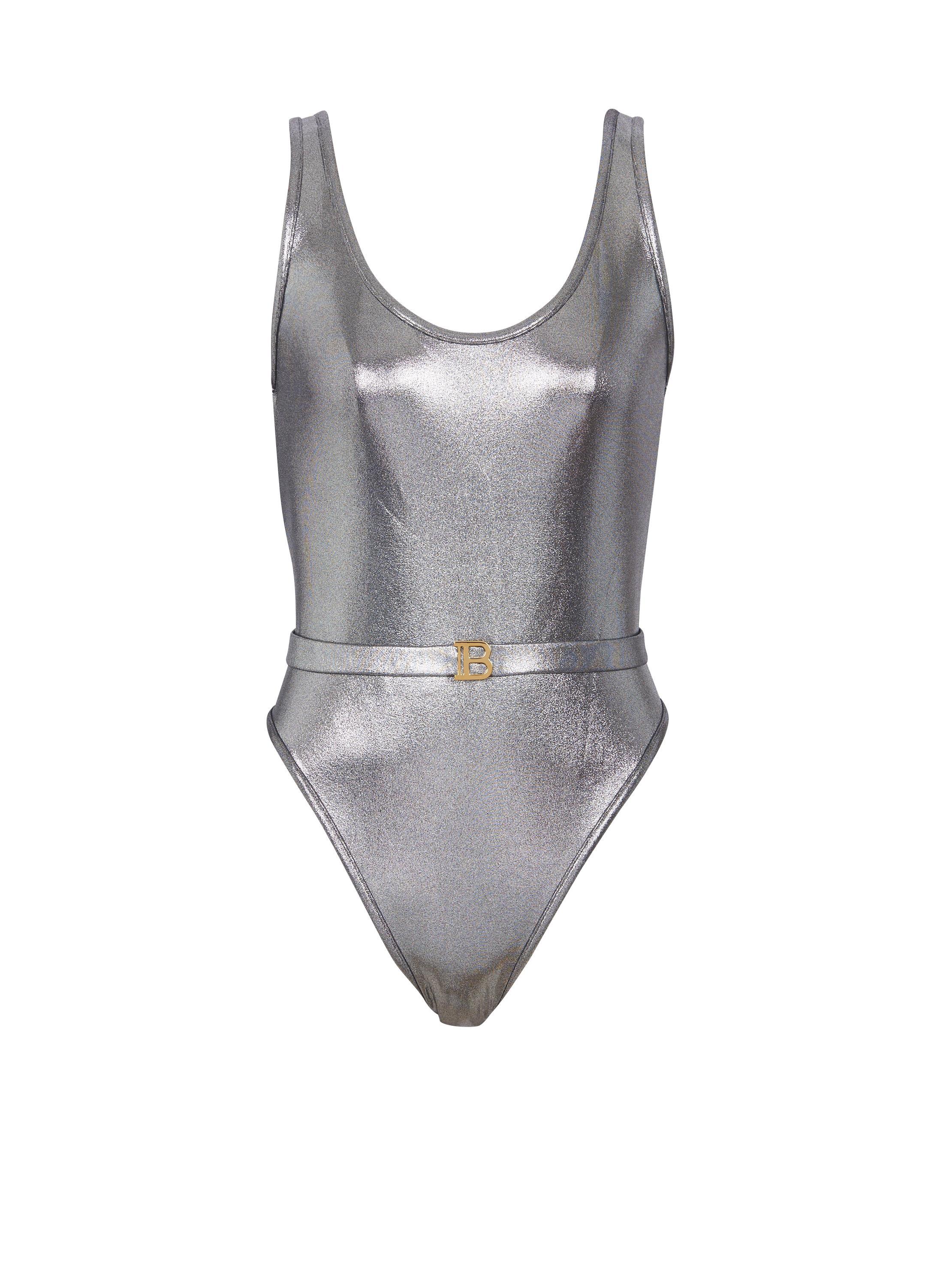 B metallic swimsuit Product Image