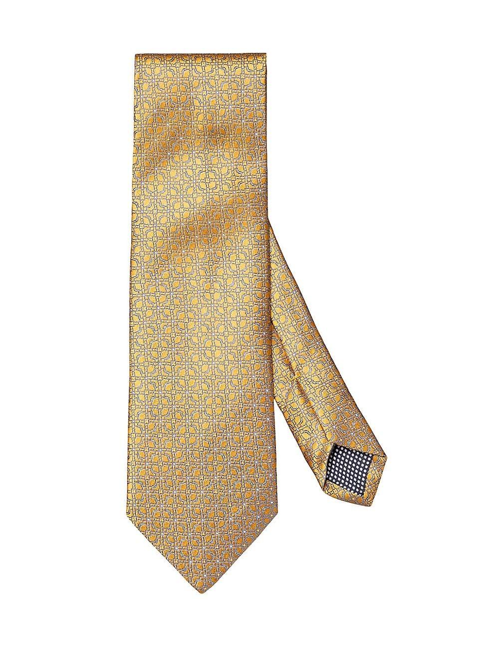 Mens Wardrobe Essentials Floral Silk Tie Product Image