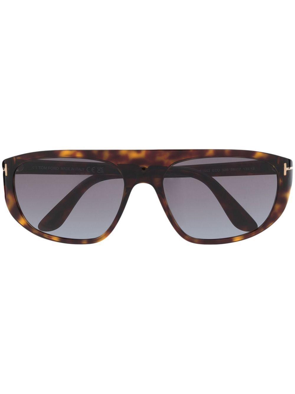 TOM FORD Square-frame Sunglasses In Brown product image