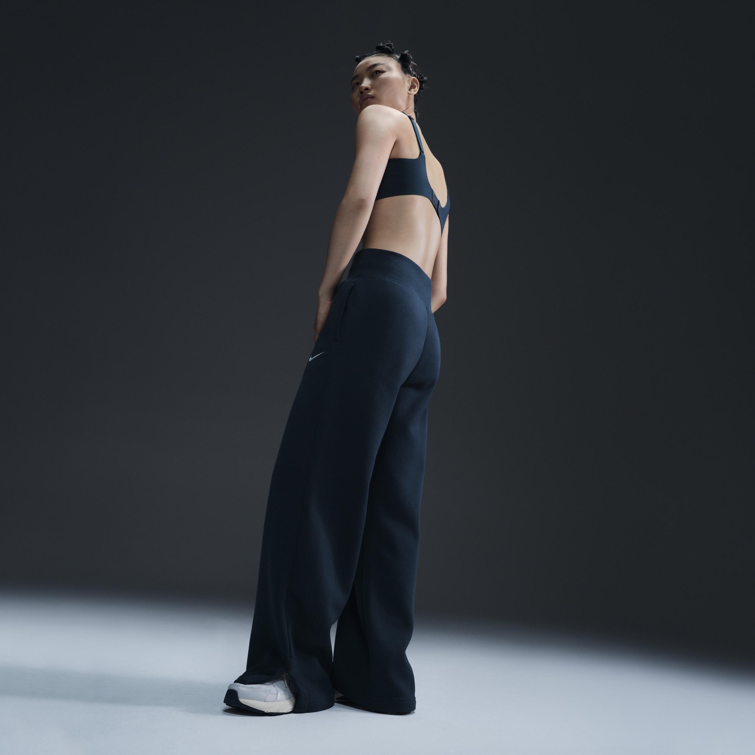 Women's Nike Sportswear Phoenix Fleece High-Waisted Wide-Leg Sweatpants Product Image