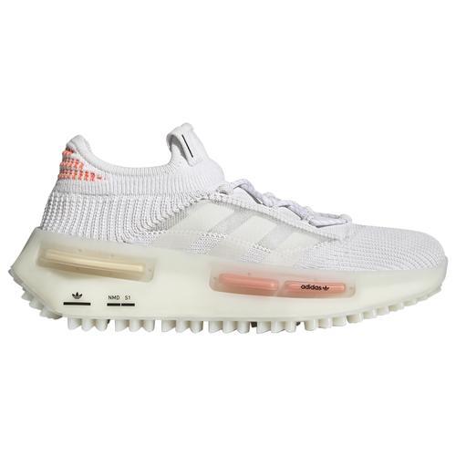 adidas Originals Womens adidas Originals NMD S1 - Womens Shoes White/Pink/Tan Product Image