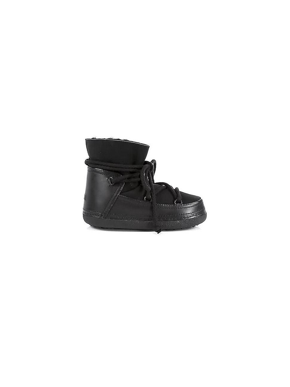Womens Classic Leather Shearling Boots Product Image