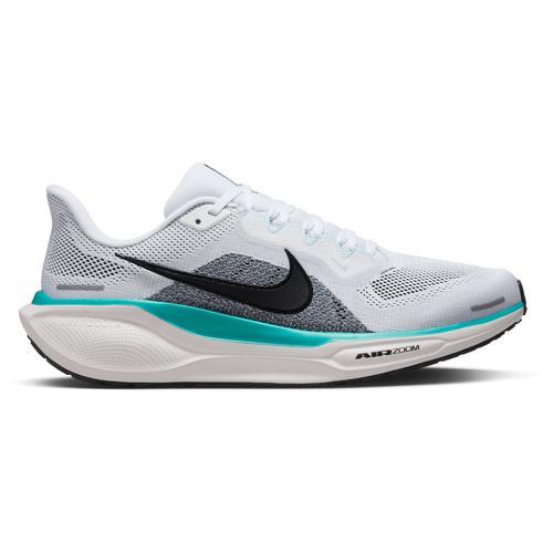 Nike Mens Nike Air Zoom Pegasus 41 - Mens Running Shoes Black/White/Glacier Blue Product Image