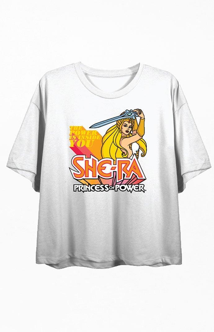 Women's She-Ra Princess Of Power Cropped T-Shirt Product Image