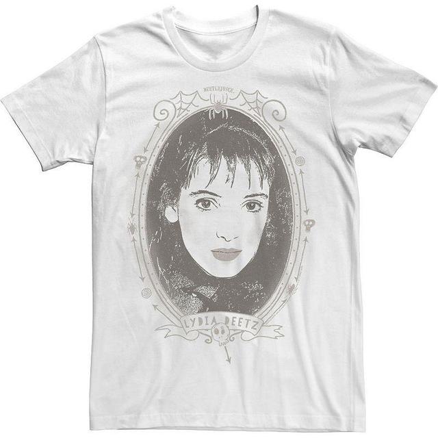 Mens Beetlejuice Lydia Portrait Big Face Tee Product Image