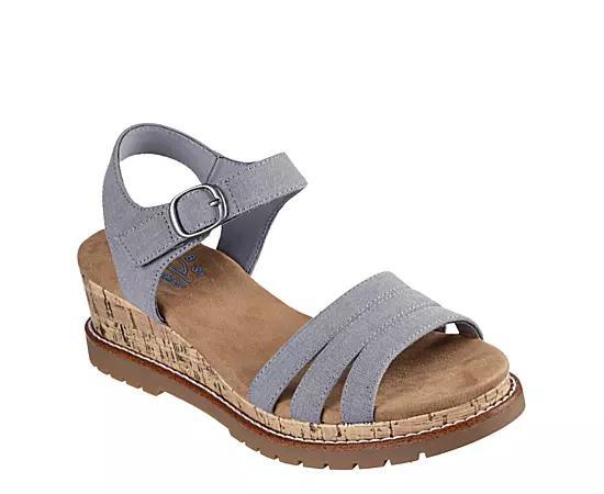 Skechers Womens Desert Chill Low Wedge Sandal Product Image