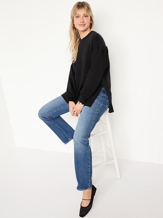 SoComfy Relaxed Tunic Sweatshirt Product Image