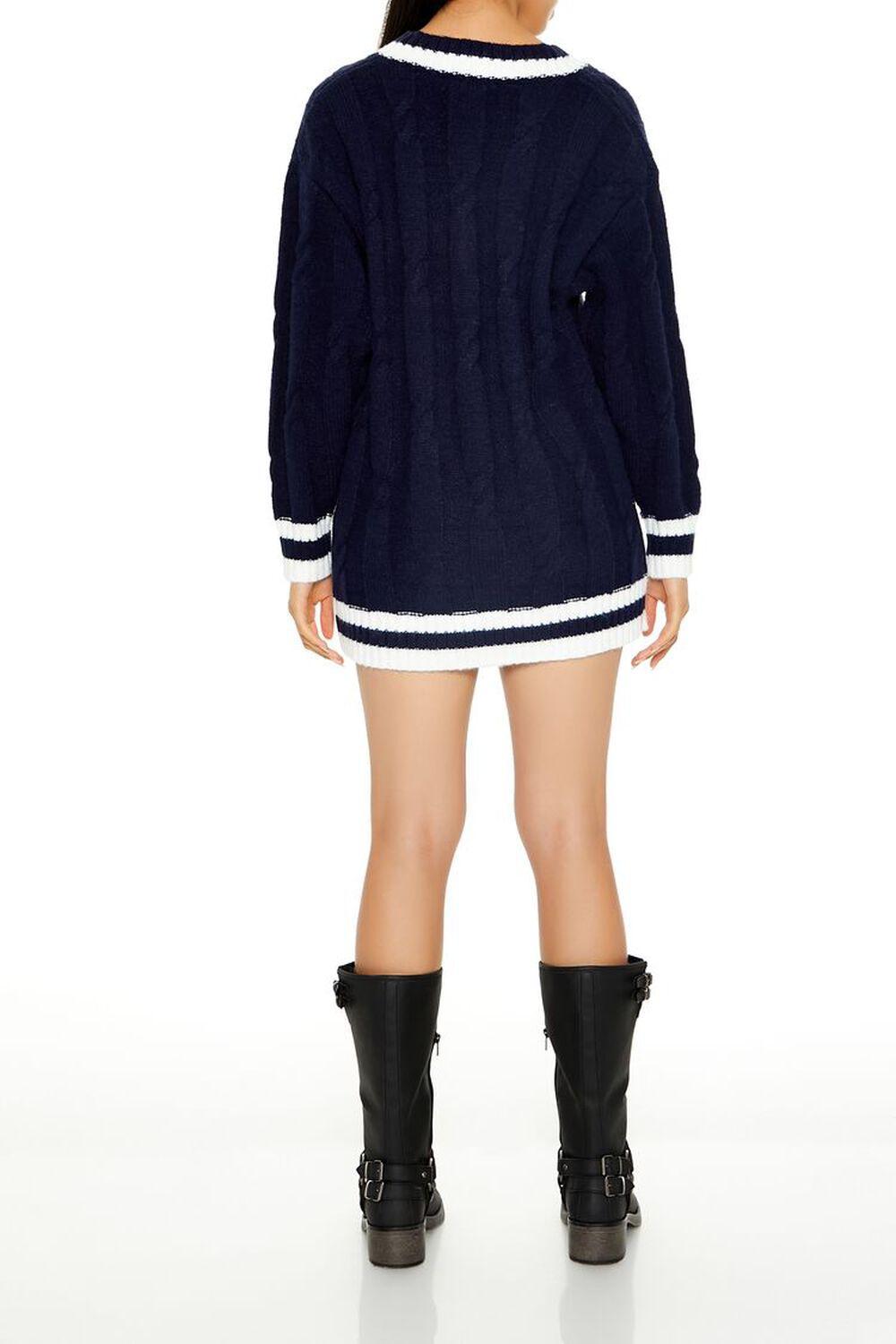 Cable Knit Mini Sweater Dress | Forever 21 Product Image