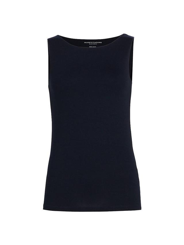 Womens Soft Crewneck Tank Product Image