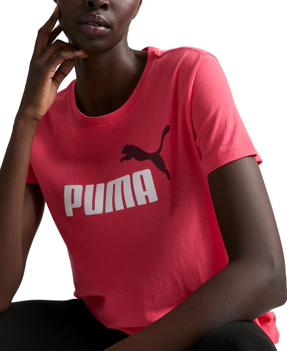 Puma Womens Essentials Graphic Short Sleeve T-Shirt Product Image