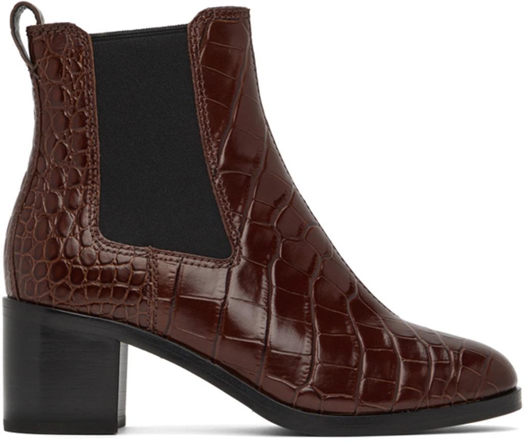 RAG & BONE Brown Hazel Boot In Browncr Product Image