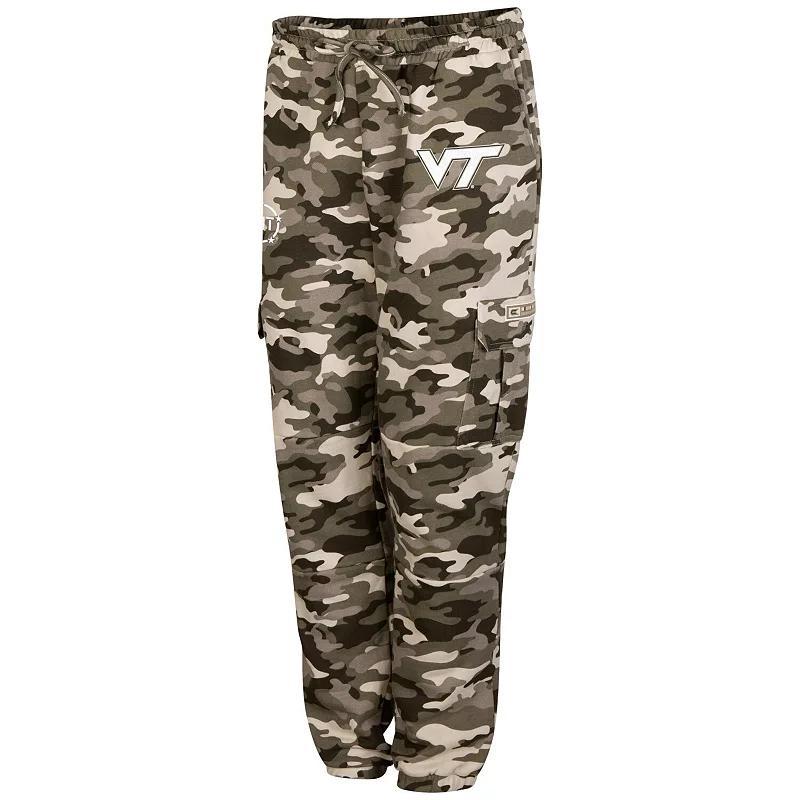 Mens Colosseum Camo Virginia Tech Hokies OHT Military Appreciation Code Pants Product Image