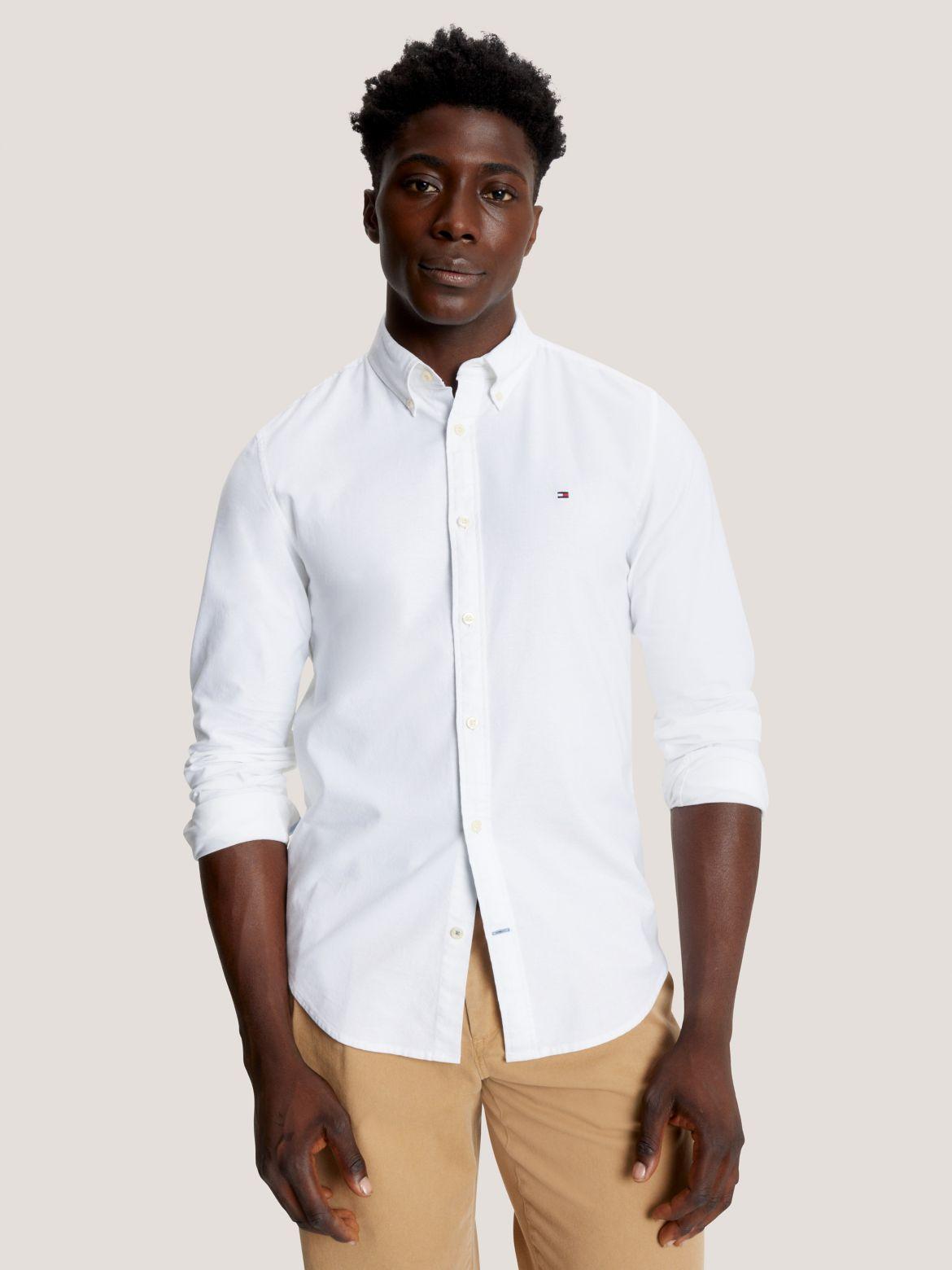 Tommy Hilfiger Men's Slim Fit Oxford Shirt Product Image