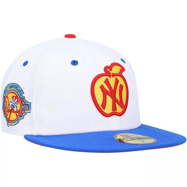 Mens New Era /Royal New York Yankees 100th Anniversary Cherry Lolli 59FIFTY Fitted Hat Product Image