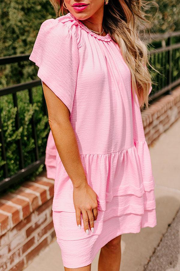 Southern Sweetheart Shift Dress in Pink Product Image