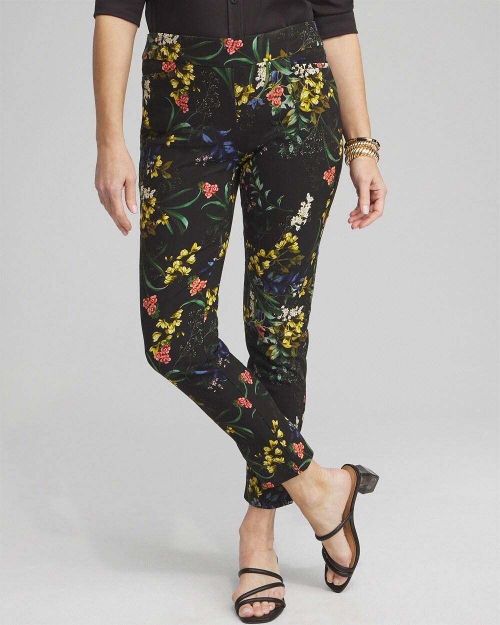 Brigitte Floral Ankle Pants Product Image