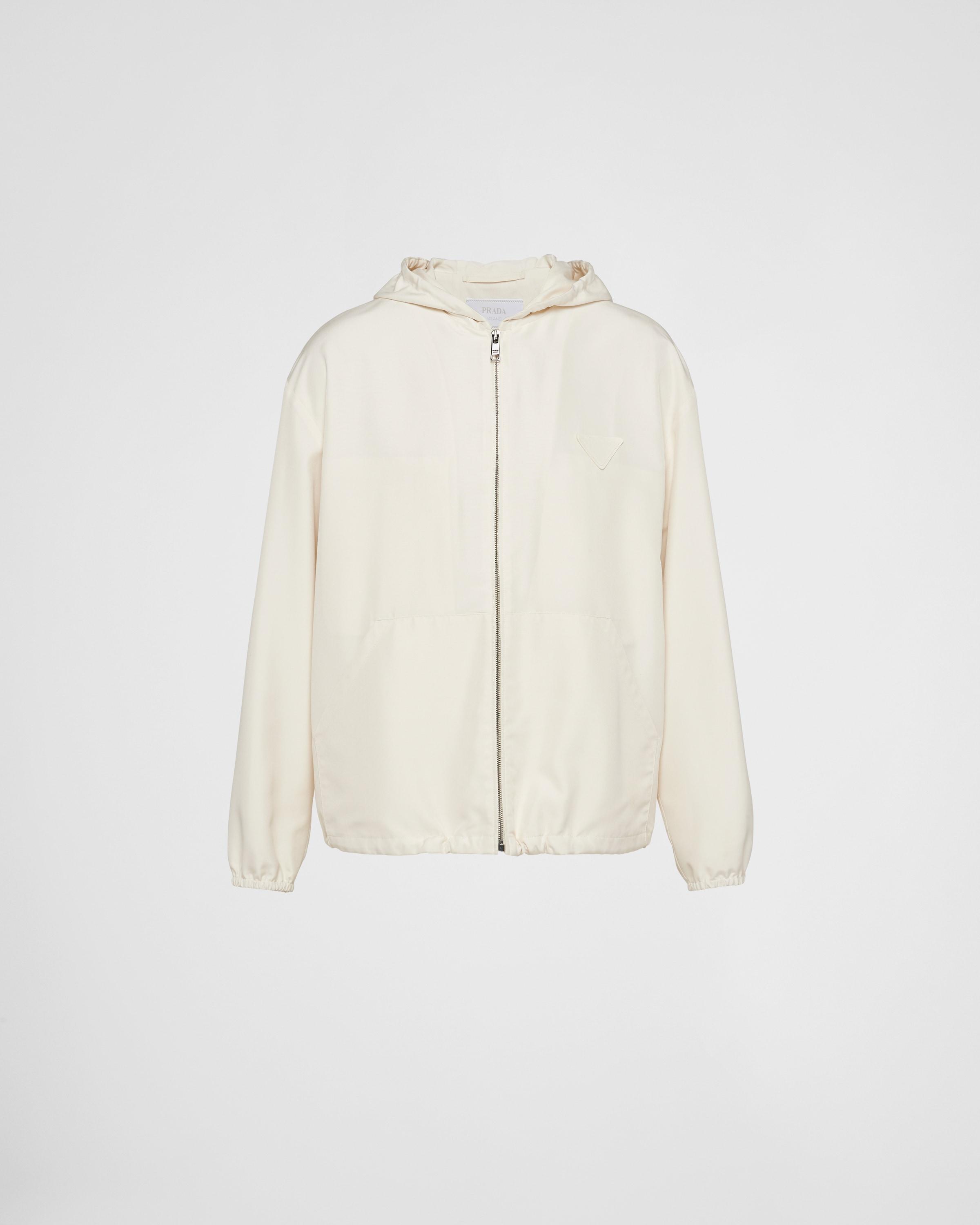 Silk hoodie jacket Product Image