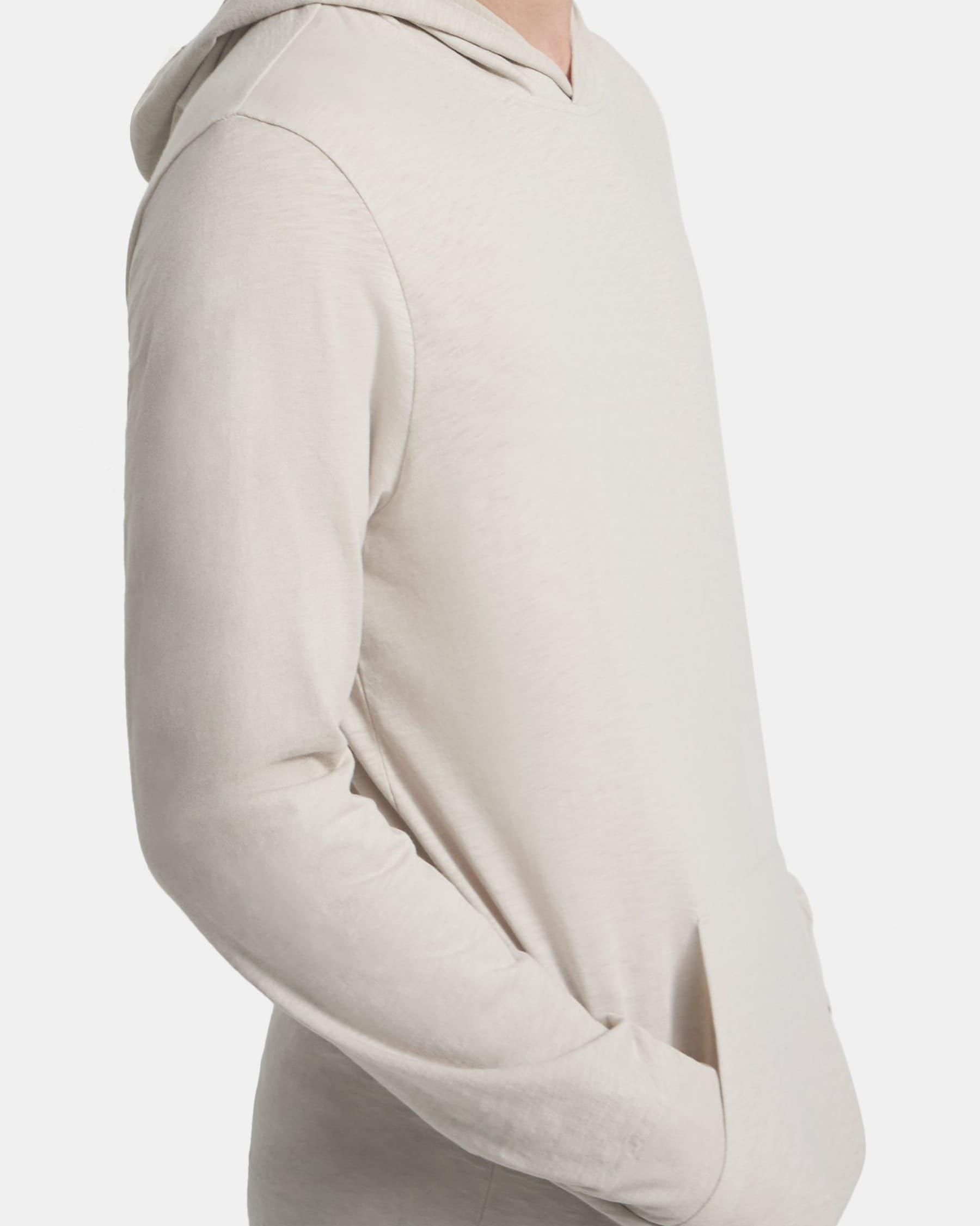 Layer Hoodie in Slub Cotton Product Image