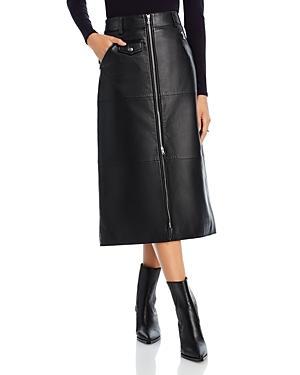 Sea New York Lilia Leather Skirt Product Image