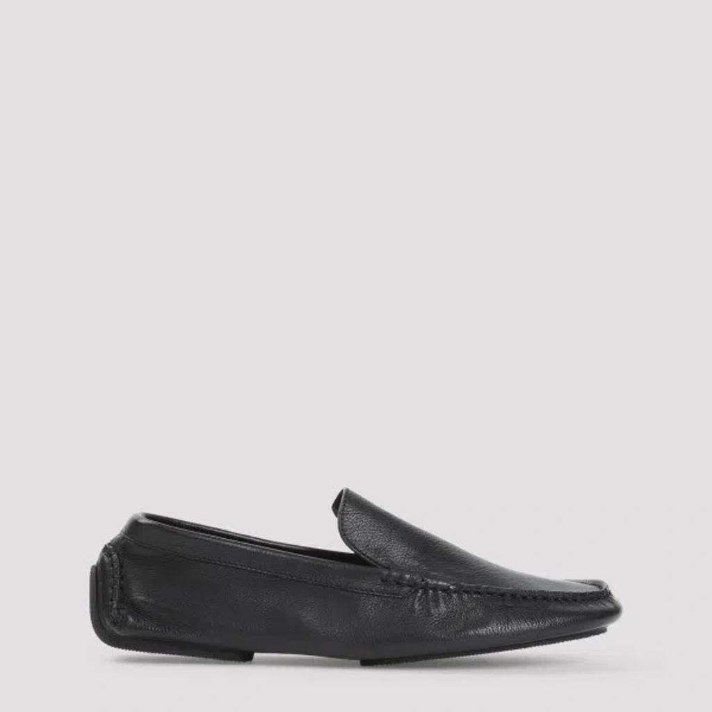 THE ROW Lucca Slippers In Black product image