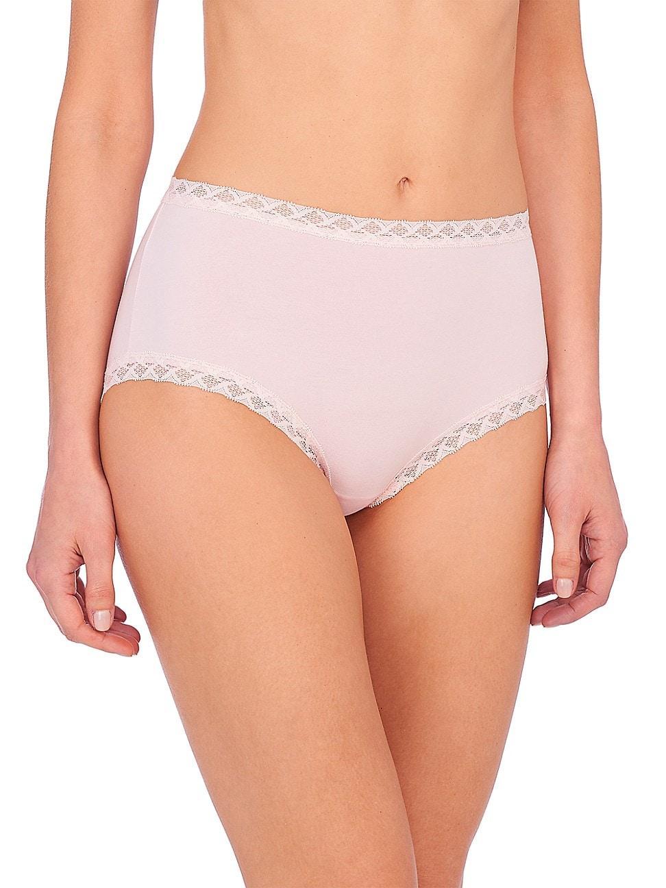 Natori Bliss Cotton Full Brief (Blushing ) Women's Underwear Product Image