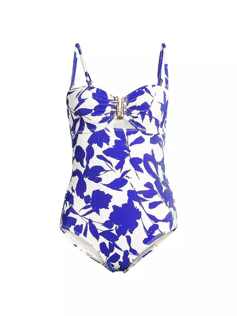 Lisa Moraea Garden One-Piece Swimsuit Product Image