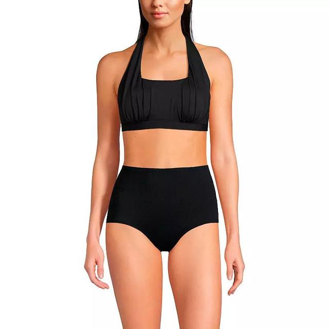 Womens Lands End Square Neck Halter Bikini Top Product Image