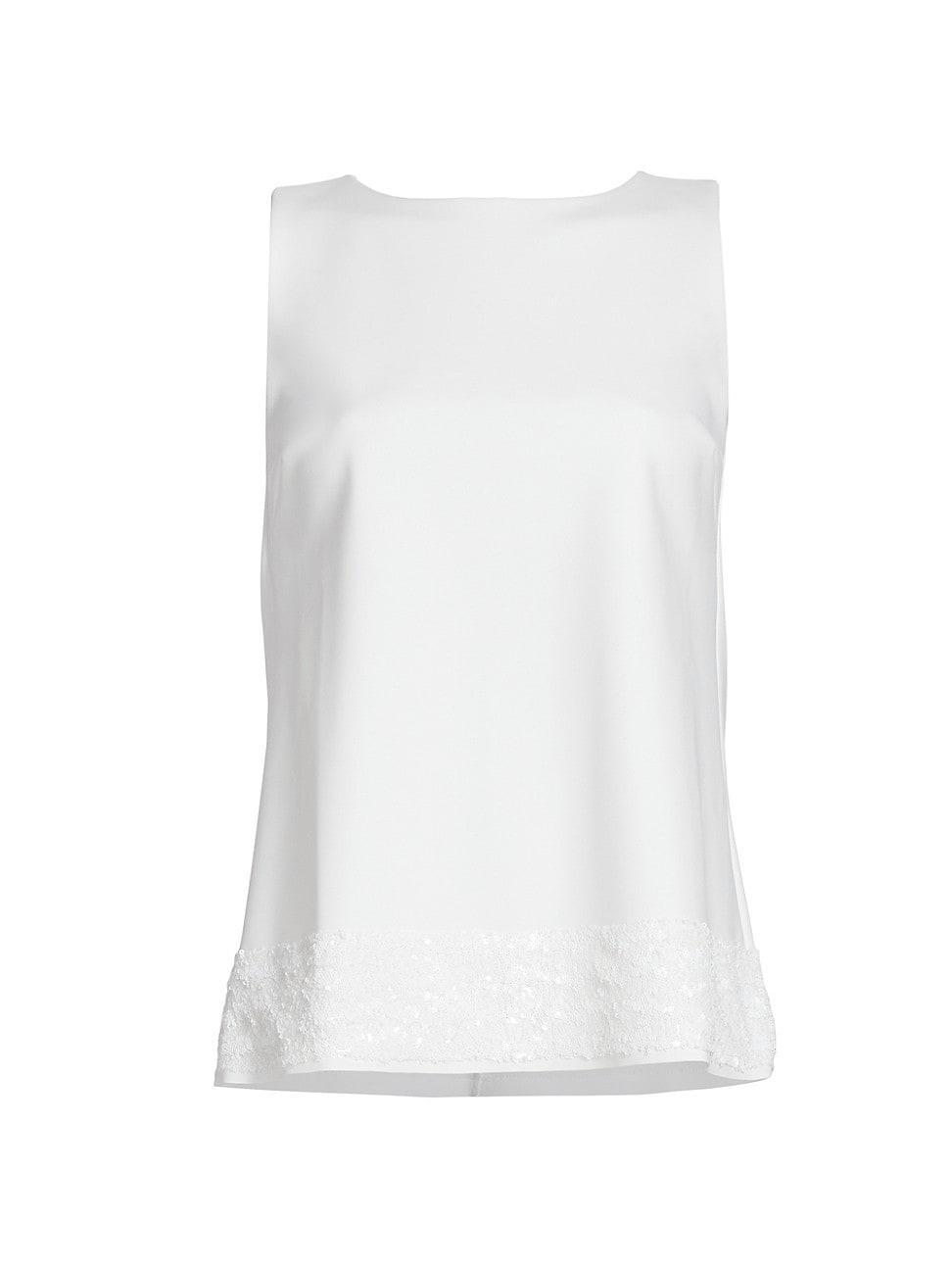 Womens Aidys Paillette-Embroidered Top Product Image