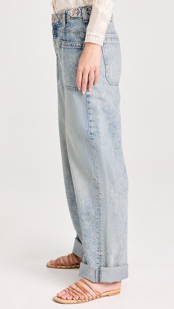 Free People Palmer Cuffed Jeans | Shopbop Product Image