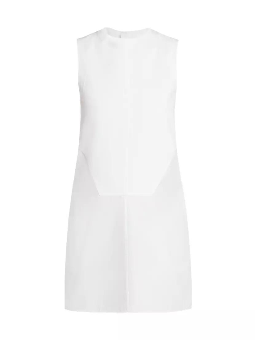 Cotton Poplin A-Line Minidress product image