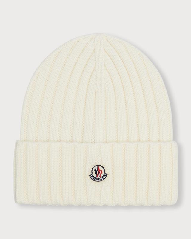 Moncler Virgin Wool Rib Beanie Product Image