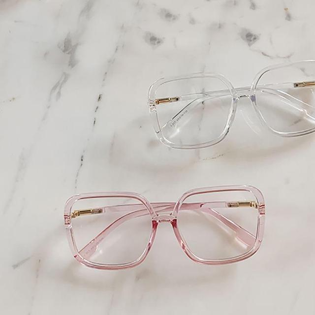 Plain Square Eyeglasses Product Image