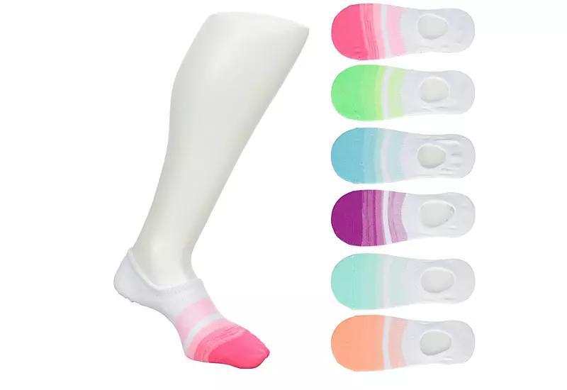 Sof Sole Womens Medium Fade Liner Socks 6 Pairs Product Image