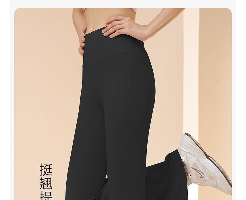 Plain Bell Botton Yoga Pants Product Image