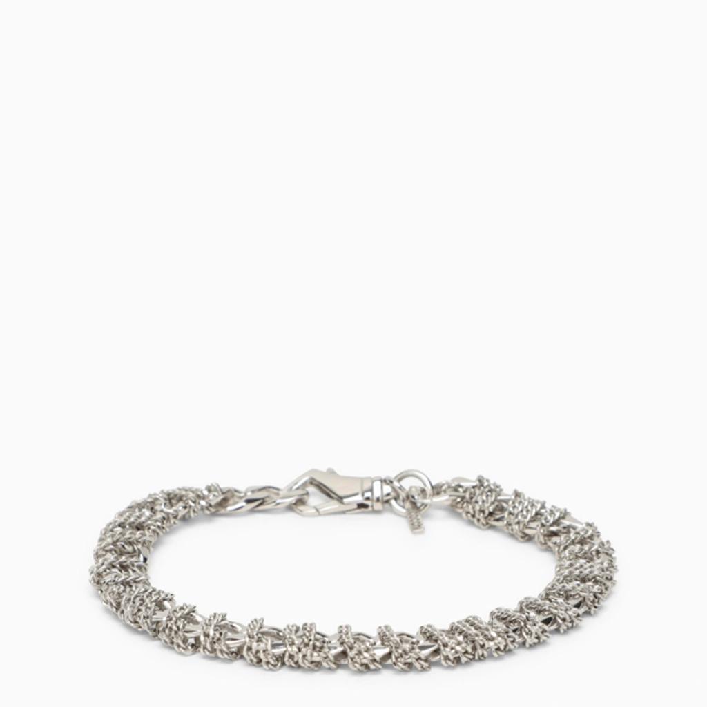 EMANUELE BICOCCHI Silver 925 Intricate Chain Bracelet In Multicolor Product Image