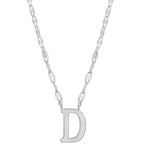 Paige Harper Initial Necklace, Womens D Sterling Product Image