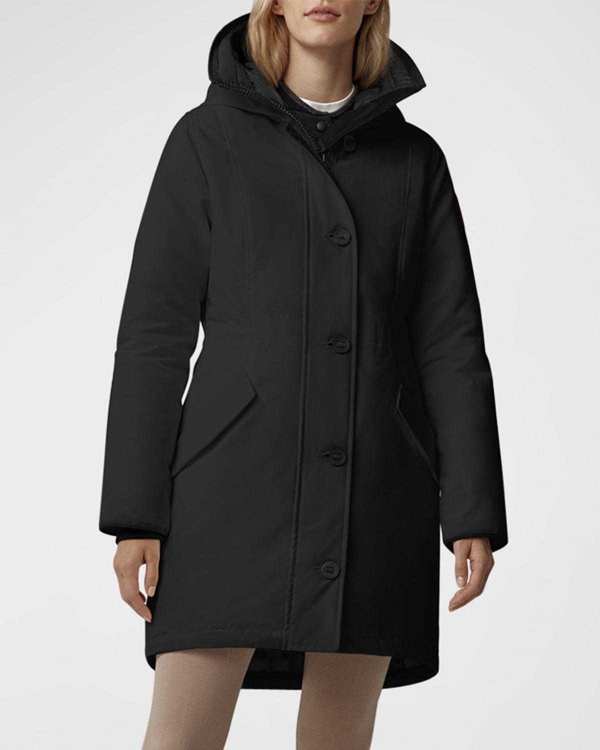 Rossclair Button-Front Parka Product Image