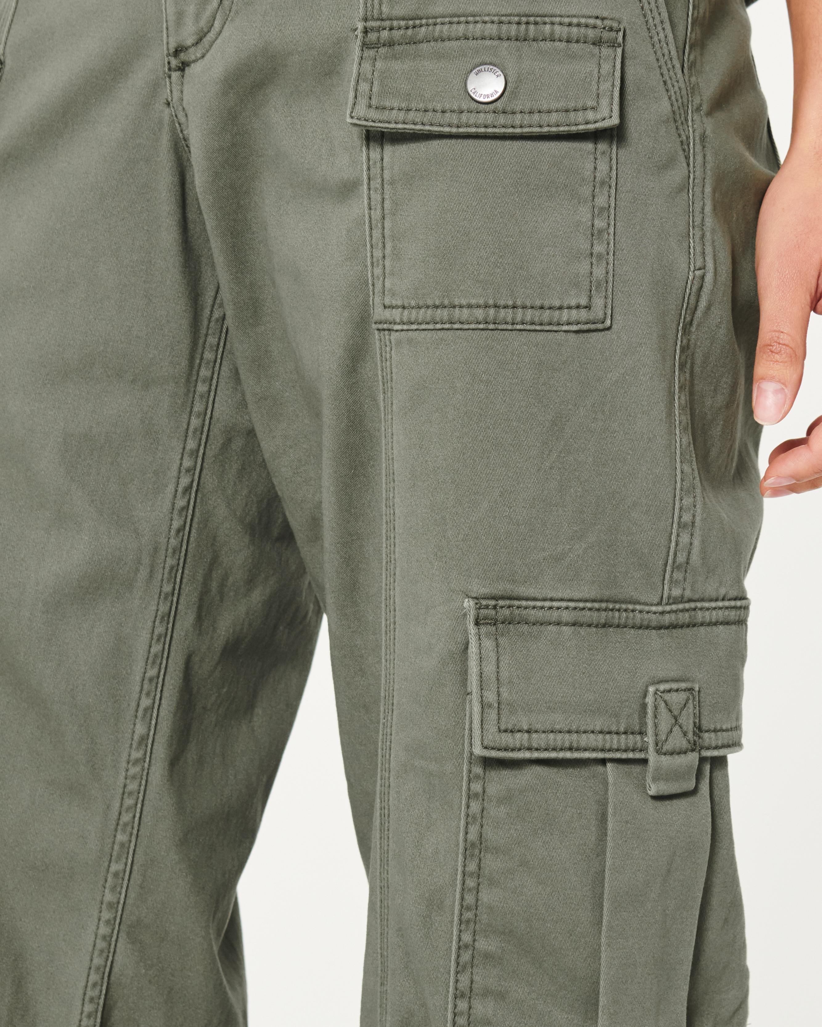 Low-Rise Baggy 4-Pocket Cargo Pants Product Image