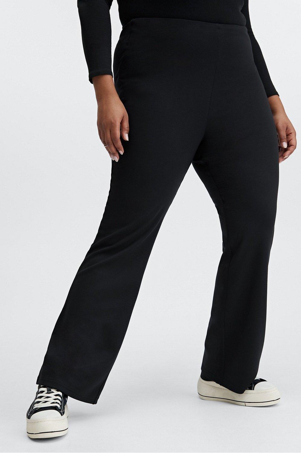 Fabletics 24-7 Kick Flare Pant Womens black Size L Product Image