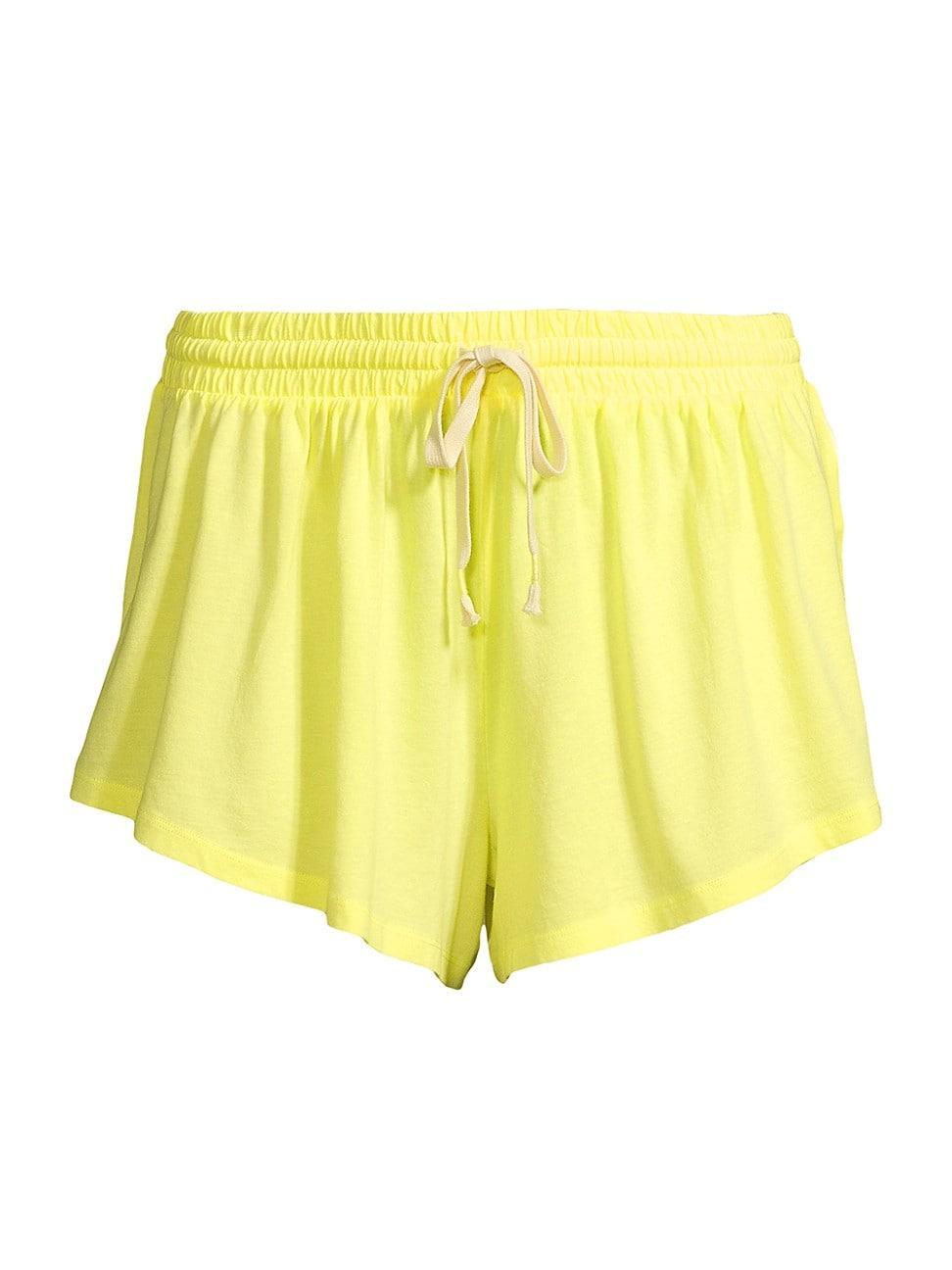 Womens Pamalla Cotton-Blend Lounge Shorts Product Image