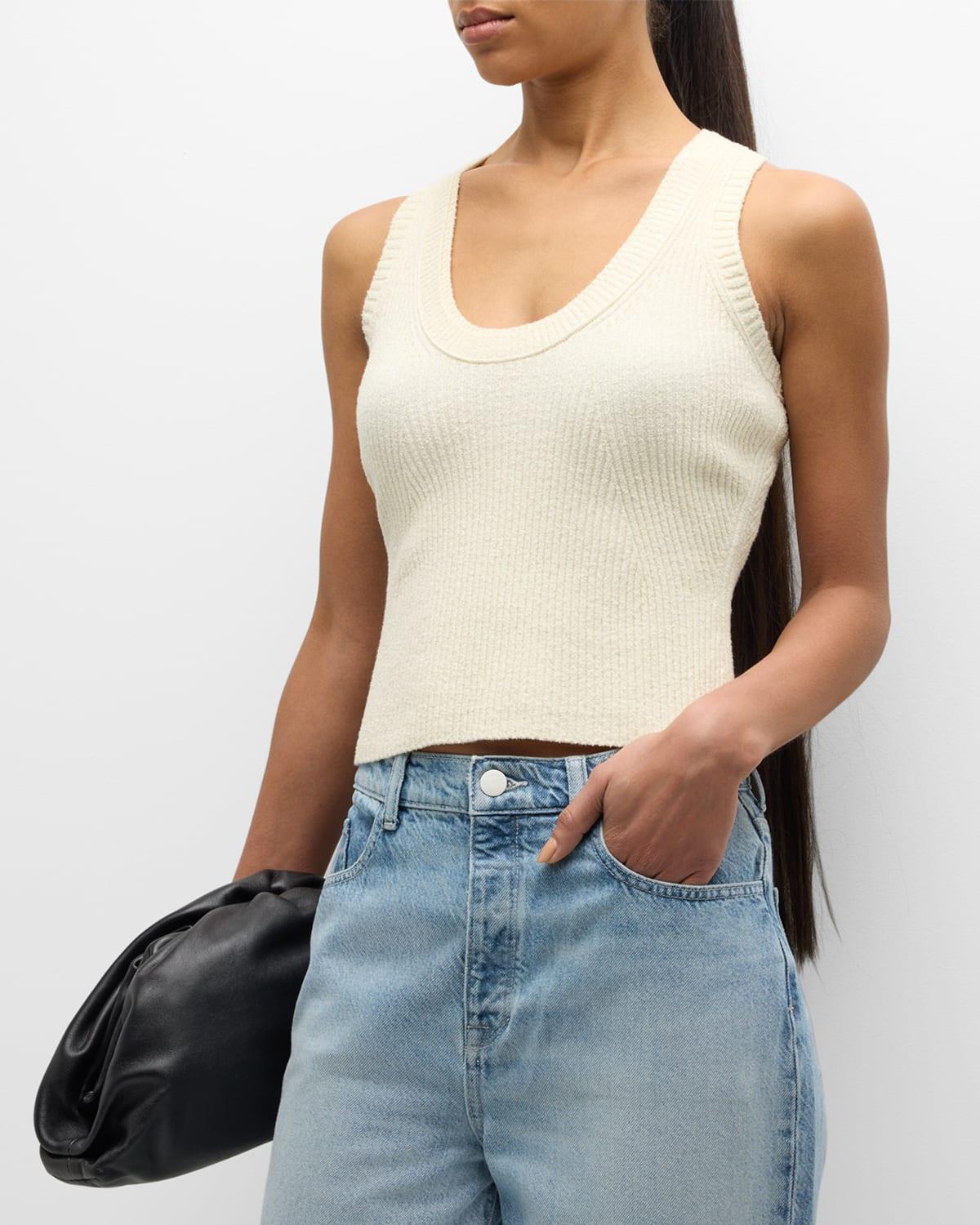 Sibyl Sleeveless Knit Tank Top Product Image